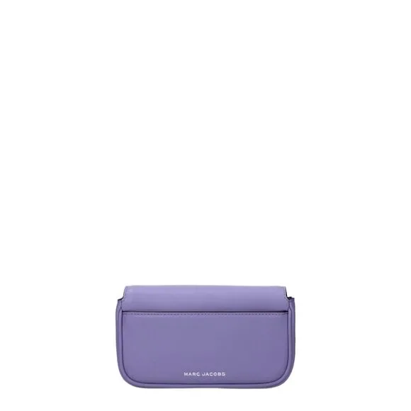 Marc Jacobs Purple Leather Crossbody Bags - Picture 4 of 4